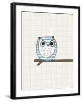 Observant Owl-Lisa Stickley-Framed Giclee Print