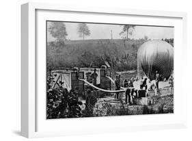 Observation Balloon Intrepid-null-Framed Art Print