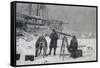 Observation of the Solar Eclipse of April 6, 1894-Fridtjof Nansen-Framed Stretched Canvas