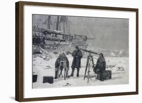 Observation of the Solar Eclipse of April 6, 1894-Fridtjof Nansen-Framed Giclee Print