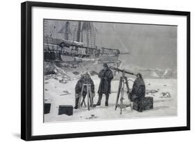 Observation of the Solar Eclipse of April 6, 1894-Fridtjof Nansen-Framed Giclee Print