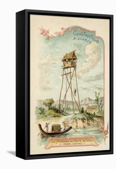 Observation Tower, Indochina-null-Framed Stretched Canvas