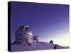 Observatories at Summit of Mauna Kea, Big Island, Hawaii, USA-Stuart Westmoreland-Stretched Canvas