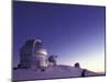 Observatories at Summit of Mauna Kea, Big Island, Hawaii, USA-Stuart Westmoreland-Mounted Premium Photographic Print