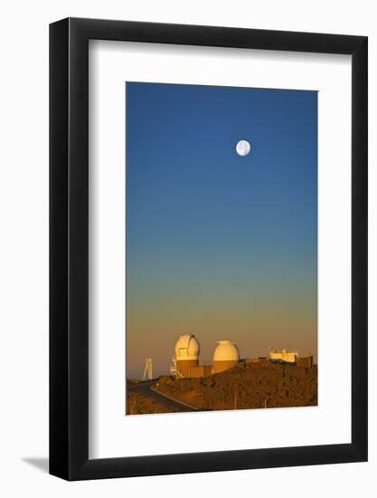 Observatories near Summit of Haleakala-Jon Hicks-Framed Photographic Print