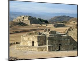 Observatory and System 4 at Monte Alban, 200 BC to 800 AD, Oaxaca State, Mexico-Gina Corrigan-Mounted Photographic Print