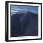 Observatory in the Mountain Arieiro in the Daybreak, Madeira, Portugal-Rainer Mirau-Framed Photographic Print