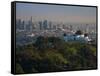 Observatory on a Hill Near Downtown, Griffith Park Observatory, Los Angeles, California, USA-null-Framed Stretched Canvas