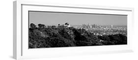 Observatory on a Hill with Cityscape in the Background, Griffith Park Observatory, Los Angeles-null-Framed Photographic Print