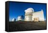 Observatory on Mauna Kea, Big Island, Hawaii, United States of America, Pacific-Michael-Framed Stretched Canvas