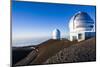 Observatory on Mauna Kea, Big Island, Hawaii, United States of America, Pacific-Michael-Mounted Photographic Print