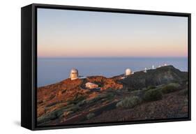 Observatory on Roque De Los Muchachos, La Palma, Canary Islands, Spain, Europe-Gerhard Wild-Framed Stretched Canvas