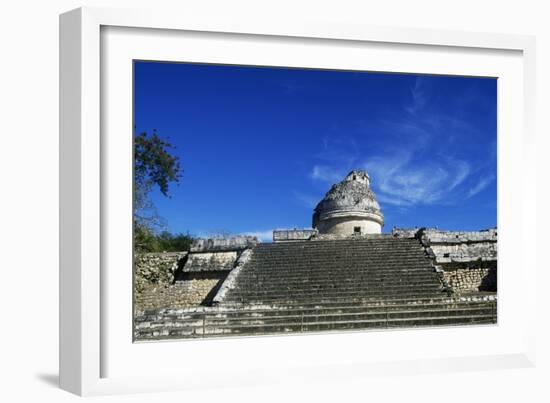 Observatory or El Caracol, Chichen Itza-null-Framed Photographic Print