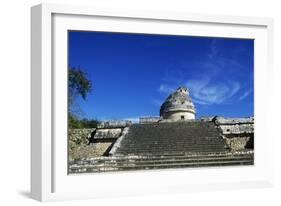 Observatory or El Caracol, Chichen Itza-null-Framed Photographic Print