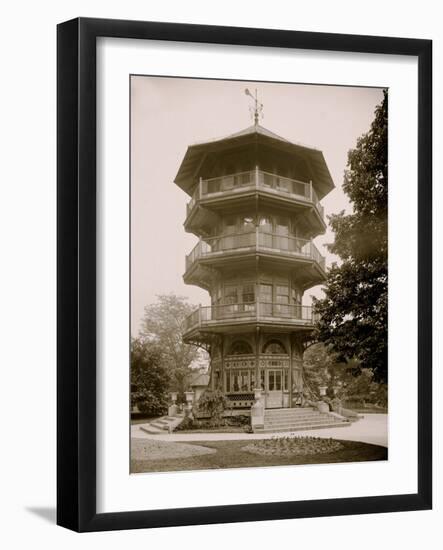 Observatory, Patterson Park, Baltimore, Md.-null-Framed Photo