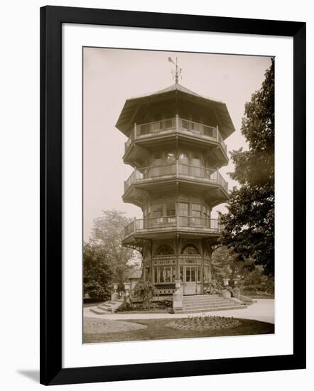 Observatory, Patterson Park, Baltimore, Md.-null-Framed Photo