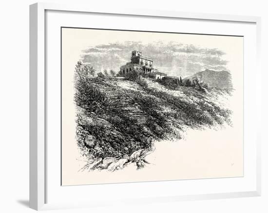 Observatory Vesuvius-null-Framed Giclee Print