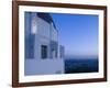 Observatory with Downtown at Dusk, Griffith Park Observatory, Los Angeles, California, USA-null-Framed Photographic Print