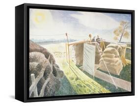 Observer's Post, C.1940-42-Eric Ravilious-Framed Stretched Canvas