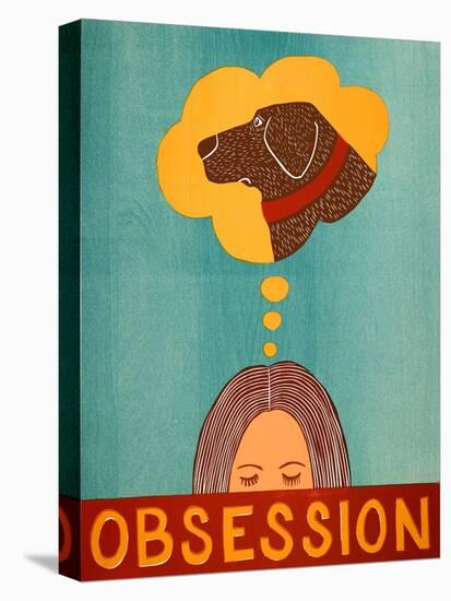 Obsession Choc-Stephen Huneck-Stretched Canvas