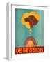 Obsession Choc-Stephen Huneck-Framed Giclee Print