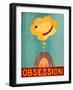 Obsession Yellow-Stephen Huneck-Framed Giclee Print