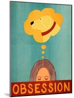 Obsession Yellow-Stephen Huneck-Mounted Giclee Print