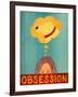 Obsession Yellow-Stephen Huneck-Framed Giclee Print