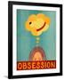 Obsession Yellow-Stephen Huneck-Framed Giclee Print