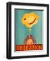 Obsession Yellow-Stephen Huneck-Framed Premium Giclee Print