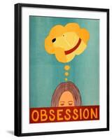 Obsession Yellow-Stephen Huneck-Framed Giclee Print