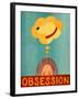 Obsession Yellow-Stephen Huneck-Framed Giclee Print