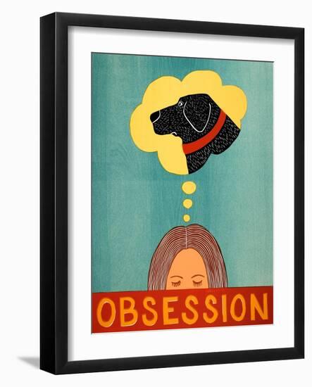 Obsession-Stephen Huneck-Framed Giclee Print