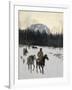 Obsidian Mountain in Yellowstone, 1895-Henry F. Farny-Framed Giclee Print