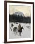 Obsidian Mountain in Yellowstone, 1895-Henry F. Farny-Framed Giclee Print
