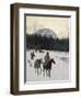 Obsidian Mountain in Yellowstone, 1895-Henry F. Farny-Framed Giclee Print