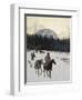 Obsidian Mountain in Yellowstone, 1895-Henry F. Farny-Framed Giclee Print