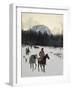 Obsidian Mountain in Yellowstone, 1895-Henry F. Farny-Framed Giclee Print