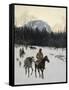 Obsidian Mountain in Yellowstone, 1895-Henry F. Farny-Framed Stretched Canvas