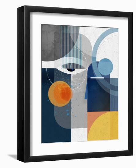 Obsidian-Ishita Banerjee-Framed Art Print