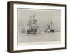 Obsolete Battle-Ships, Vessels Discarded from the Royal Navy by the King's Command-Henry Charles Seppings Wright-Framed Giclee Print