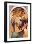 Obst, 1897-Alphonse Mucha-Framed Giclee Print