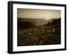 Obstruction Point at Sunset, Olympic National Park, Washington State, USA-Rob Tilley-Framed Photographic Print