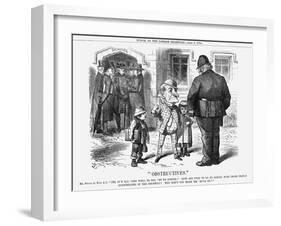 Obstructives, 1870-Joseph Swain-Framed Giclee Print