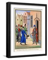 Obtaining Possession-null-Framed Art Print