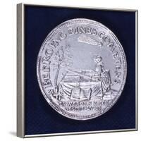 Obverse of a Medal Commemorating the Brilliant Comet of November 1618-null-Framed Photographic Print