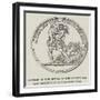 Obverse of the Medal of the Society for the Protection of Life from Fire-null-Framed Giclee Print