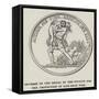 Obverse of the Medal of the Society for the Protection of Life from Fire-null-Framed Stretched Canvas