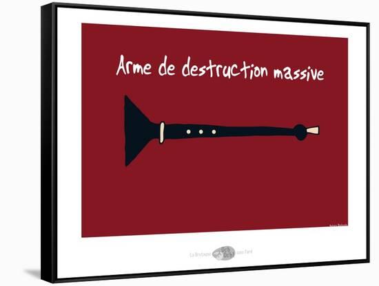 Oc'h oc'h. - Arme de destruction massive-Sylvain Bichicchi-Framed Stretched Canvas