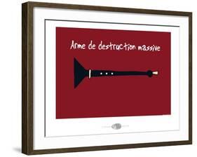 Oc'h oc'h. - Arme de destruction massive-Sylvain Bichicchi-Framed Art Print